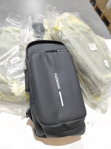 Bolso cruzado antirrobo negro -ideal tambien para todas las edades.